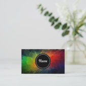 Elegant Abstract Visitekaartje (Staand voorkant)