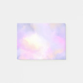Elegant Abstract Waterverf Kosmisch Ruimteontwerp Post-it® Notes (Voorkant)