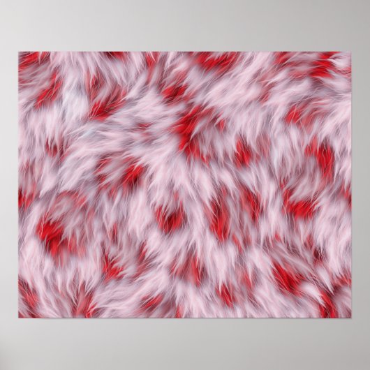Elegant Abstract zacht vlotterpatroon | Poster (Voorkant)