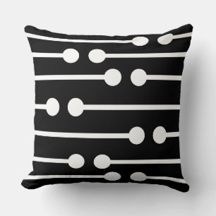 Elegant Abstract zwart-wit Sierkussen