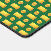 Elégant Abstrait Golden & Green (Coin)