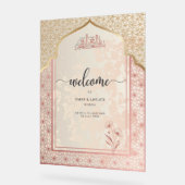 Élégant accueil personnalisé Nikkah (Angle)