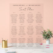 Elegant Acrylic Wedding Seating Chart Acryl Bord (Huwelijk)