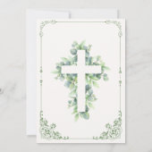 Elegant Adult Baptism Invitation (Dos)