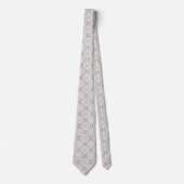 Elegant Aesthetics Spanish Geometric Pattern Tie Stropdas (Voorkant)