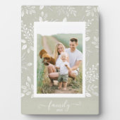 Elegant Afbeelding Easel Back Frameless Photo Hold Fotoplaat (voorkant)