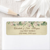 Elegant afbeelding Luxe - Rozen Adres label (Insitu)