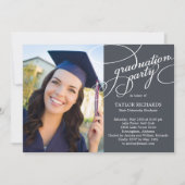 Elegant Affair Afstuderen uitnodigen - bewerkbare  Kaart (Voorkant)