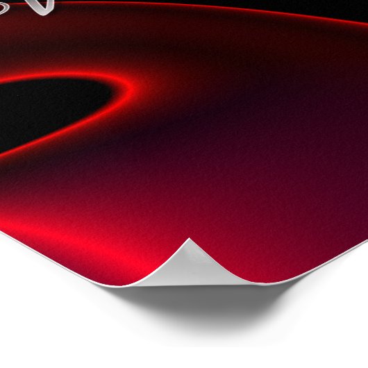 Élégant affiche Vaping (Coin)