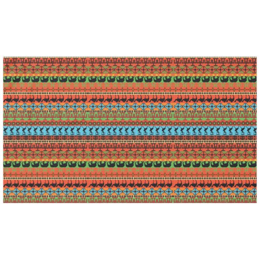 Elégant Africain - Kwanzaa Nappe (Devant (Horizontal))