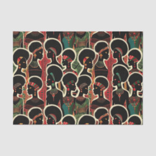 Elegant Afrikaans etnisch patroon Tissuepapier