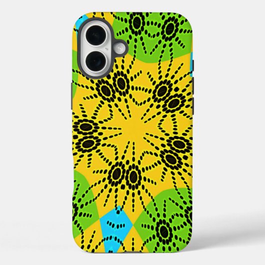 Elegant Afrikaans geïnspireerde Spider Traditionee Case-Mate iPhone Case (Achterkant)