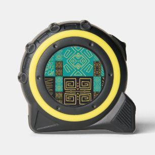Elegant Afrikaans tribal geometrisch patroon Rolmaat