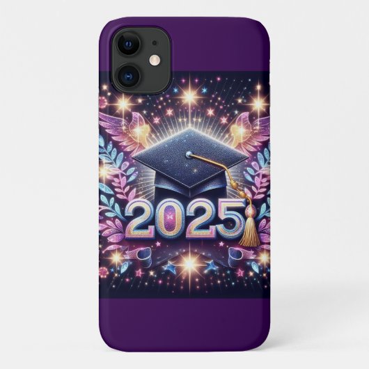 Elegant Afstuderen 2025 Case-Mate iPhone Case (Achterkant)