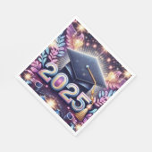 Elegant Afstuderen 2025 Servet (Hoek)