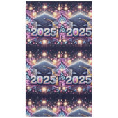 Elegant Afstuderen 2025 Tafelkleed (Voorkant)