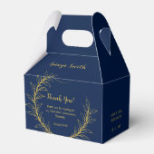Elegant Afstuderen Dank u Gable/Favor Box Bedankdoosjes (Achterkant)