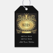 Elegant Afstuderen Gift Label - SRF Cadeaulabel (Achterkant)