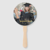 elegant Afstuderen Hand Fan Handwaaier (Voorkant)