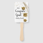 elegant Afstuderen Hand Fan Handwaaier (Voorkant)