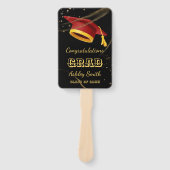 elegant Afstuderen Hand Fan Handwaaier (Voorkant)