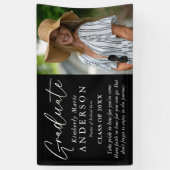 Elegant Afstuderen het Afstuderen van de Foto & va Spandoek (Verticaal)