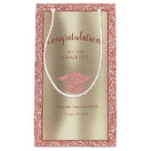 Elegant Afstuderen Klasse van 2023 Gefeliciteerd Klein Cadeauzakje (Voorkant)