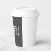 Elegant afstuderen papieren bekers (Links)