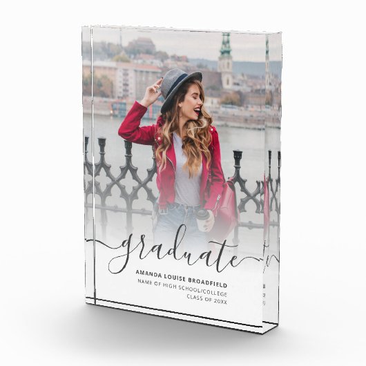 Elegant Afstuderen uit 2025 Fotoblokken (Rechts)