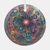 Elegant AI Art Ornament (Voorkant)