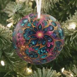 Elegant AI Art Ornament