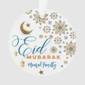 Elegant Aïd Moubarak Calligraphie Moon Stars vacan (devant)