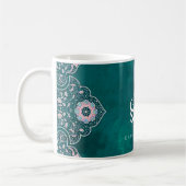 Elegant Aïd Moubarak Mug avec calligraphie arabe (Gauche)
