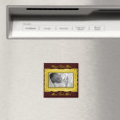 Élégant aimant de trame or (In Situ (Lave-vaisselle))