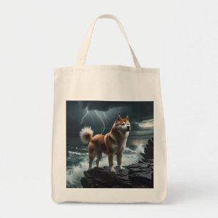Elegant Akita Grocery Tas
