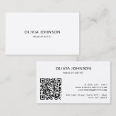 Elegant Alle Professionals Zwart & Wit Visitekaartje (Voorkant / Achterkant)