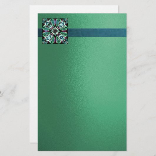 Elegant Allure Briefpapier-MVB Design 1 Briefpapier (Voorkant / Achterkant)