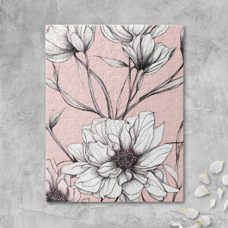 Elegant Anemone Floral Legpuzzel