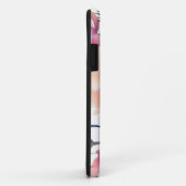 Elegant Anemone Patroon Roze en Paarse Case-Mate iPhone Case (Achterkant/rechts)