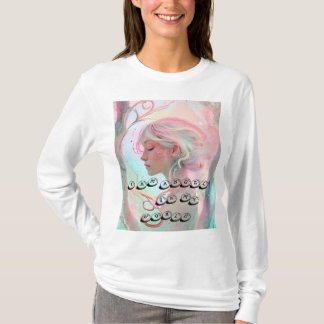 Elegant Angel Graphic Tee – Heavenly Design T-Shir T-shirt