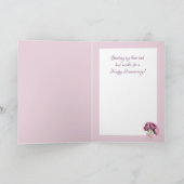 Élégant ! Anniversaire Carte de voeux Maman & Papa (Intérieur)