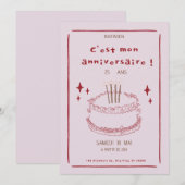 Elegant Anniversary Invitation Design (Devant / Derrière)