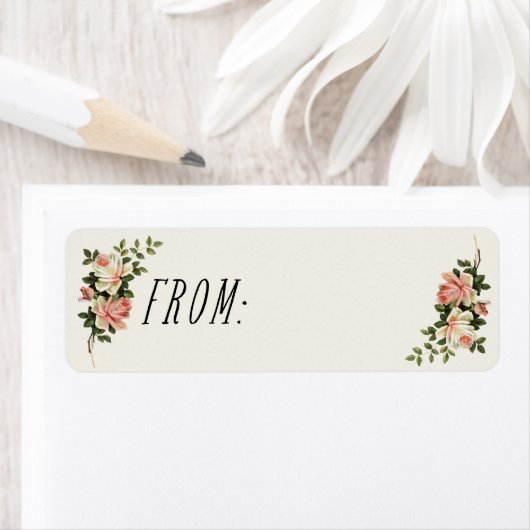 Elegant Antiek Cream Roos van Label (Insitu)