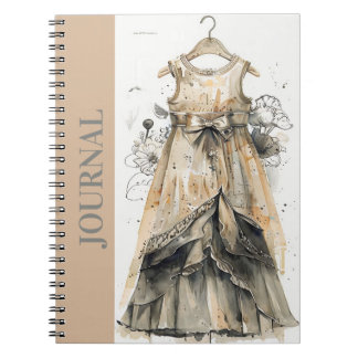 Elegant Antiek Little Black Dress Journal LBD Notitieboek