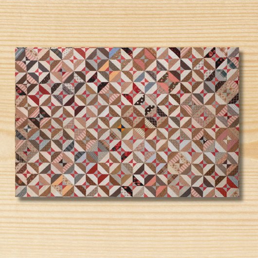 Elegant Antiek patchwork Quilt Pattern Deurmat