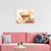 Élégant Antilope Bongo sur Toile (Insitu(Salon))