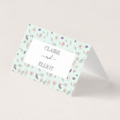 Élégant Appartement moderne Botanique Green Table (Back)