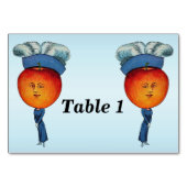 Elegant Apple Head Lady Feather Pet Kaart (Voorkant)