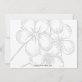 élégant aqua Fête d'entreprise Invitation (Dos)