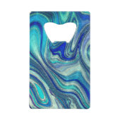 Elégant Aquamarine Paua Rainbow Shell inspiré (Dos)